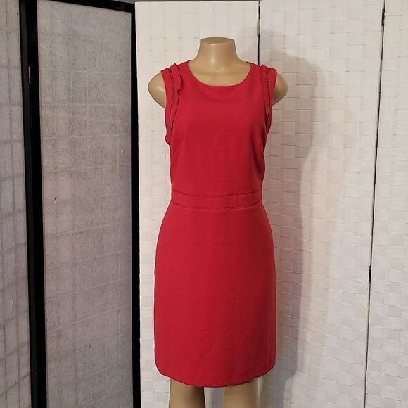 BRAND NEW ANNE TAYLOR SLEEVELESS SHEATH DRESS - Picture 3 of 12